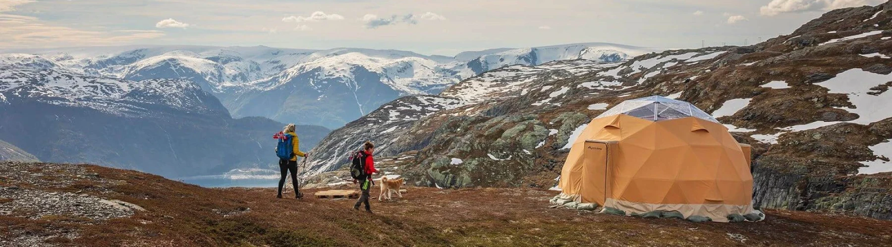 Trolltunga overnight hike & stay in sunset dome | Booknordics.com