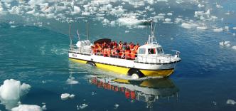 From Reykjavik: Jökulsárlón Glacial Lagoon & Boat Tour